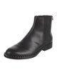 Ash Leather Studded Accents Chelsea Boots