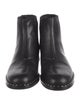 Ash Leather Studded Accents Chelsea Boots