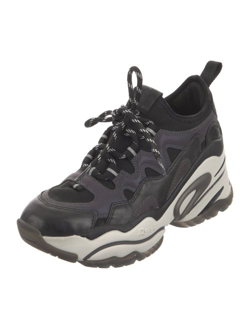 Ash Leather Chunky Sneakers
