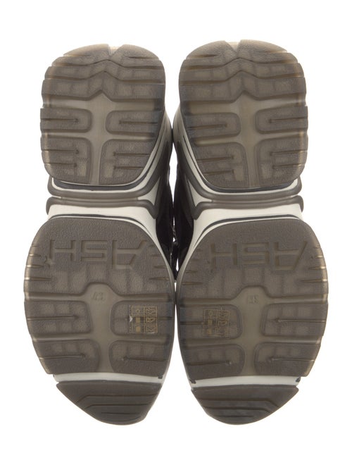 Ash Leather Chunky Sneakers