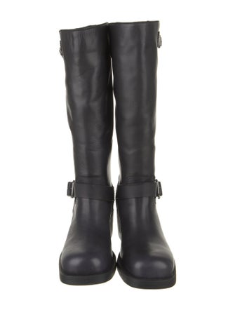 Ash Leather Moto Boots