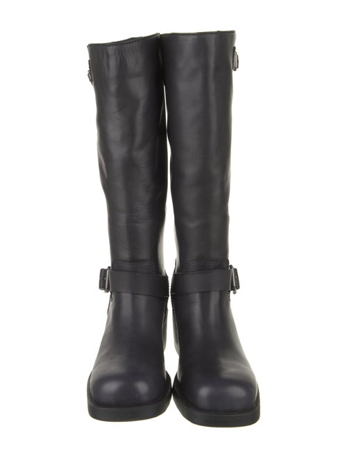 Ash Leather Moto Boots