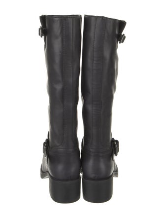 Ash Leather Moto Boots