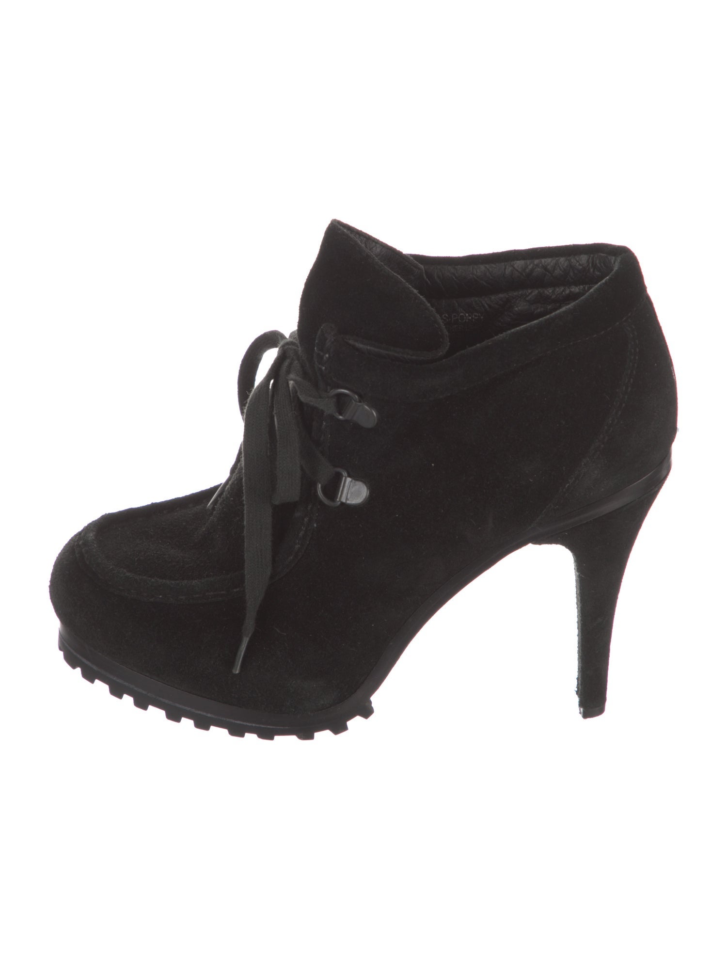 Ash Suede Lace-Up Boots