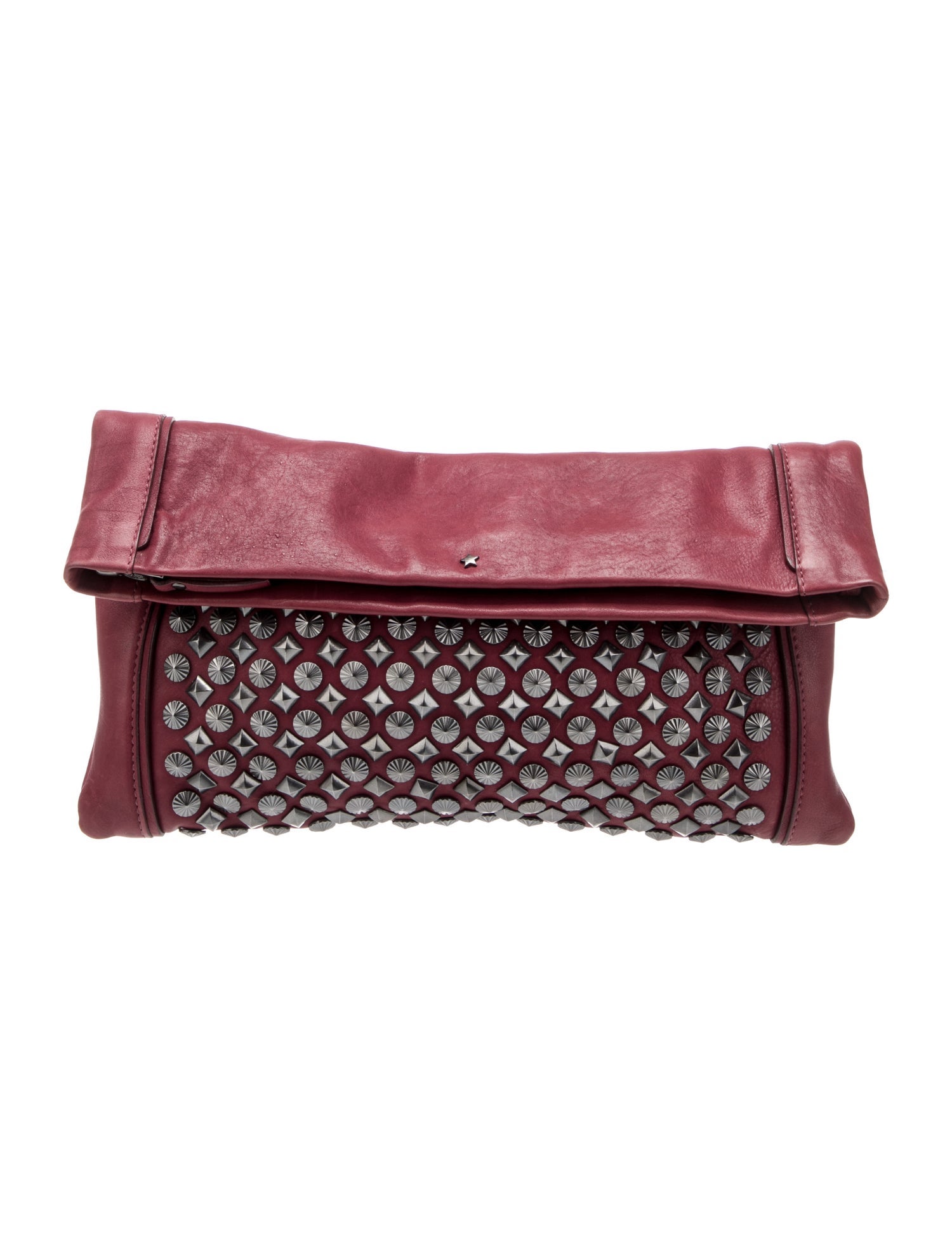 Ash Leather Clutch