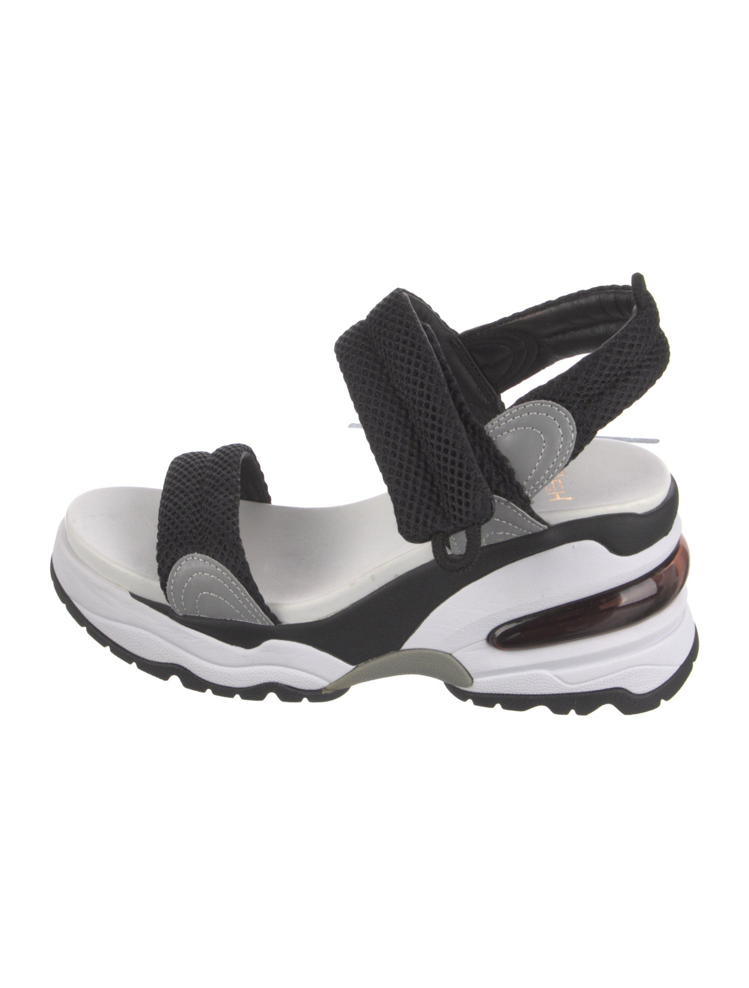 Ash Mesh Slingback Sandals