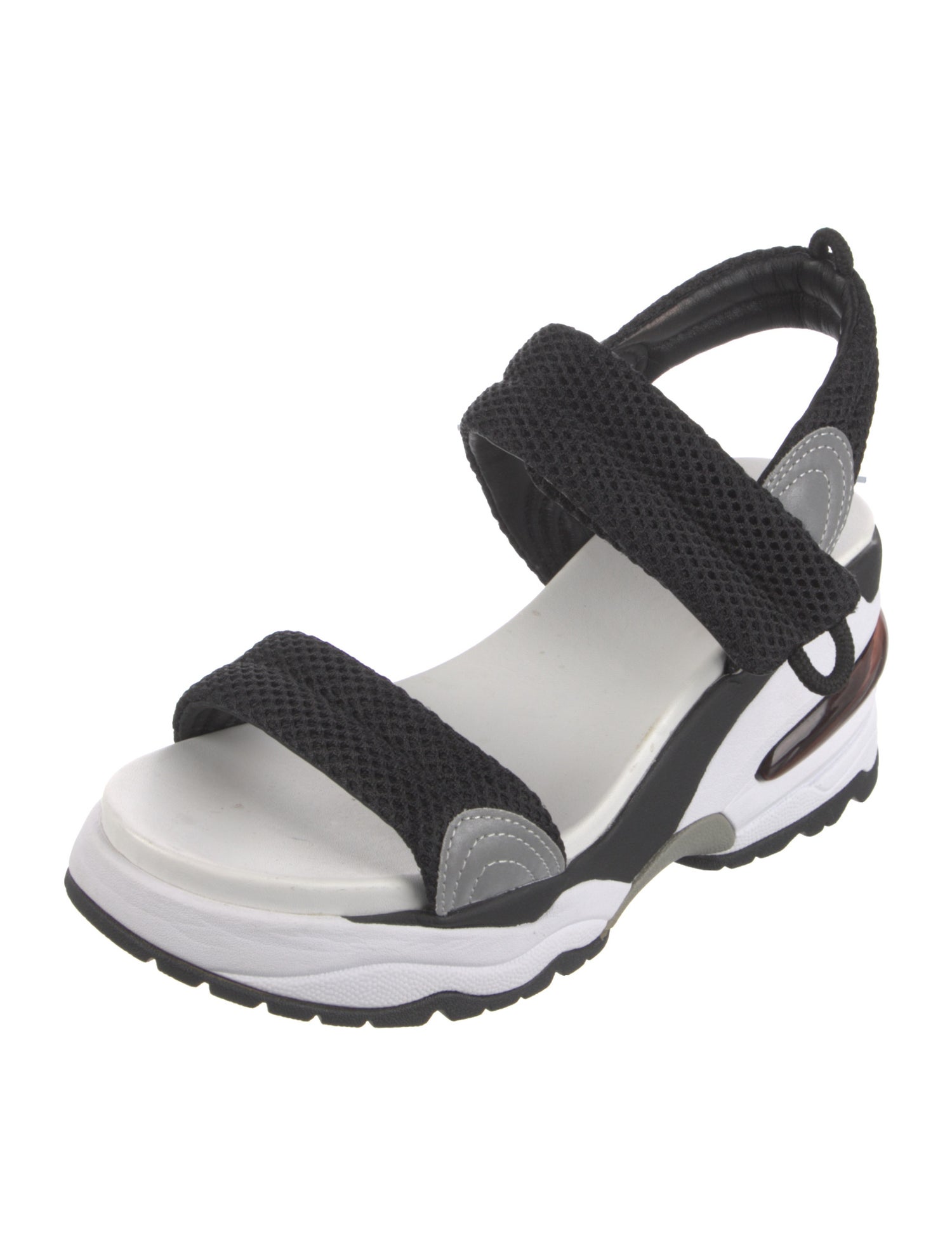 Ash Mesh Slingback Sandals