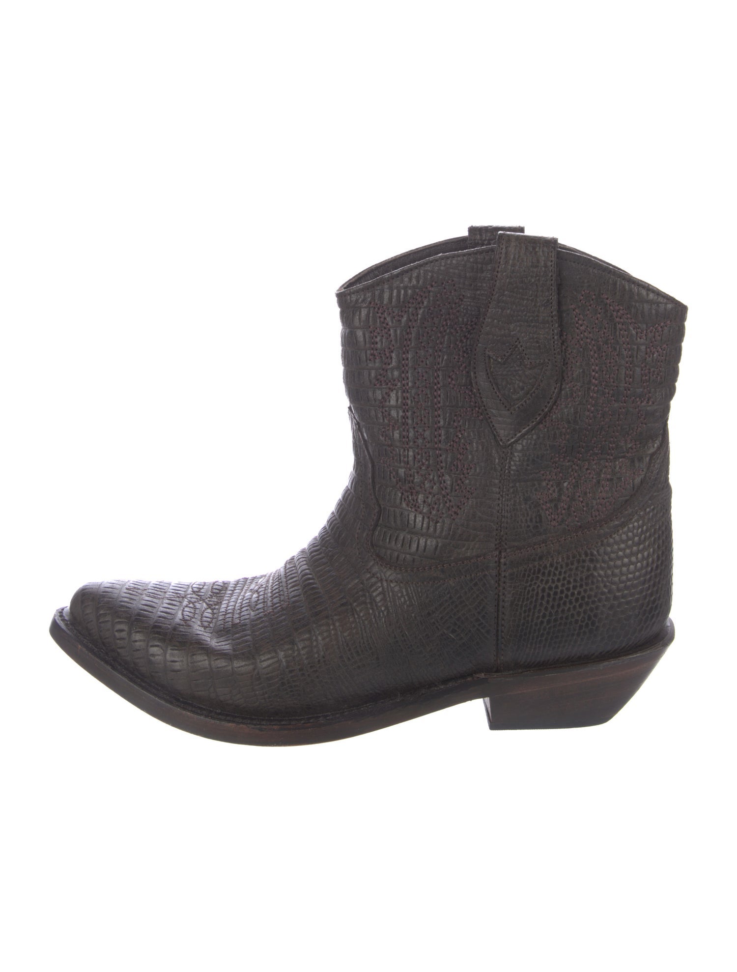 Ash Leather Western Boots