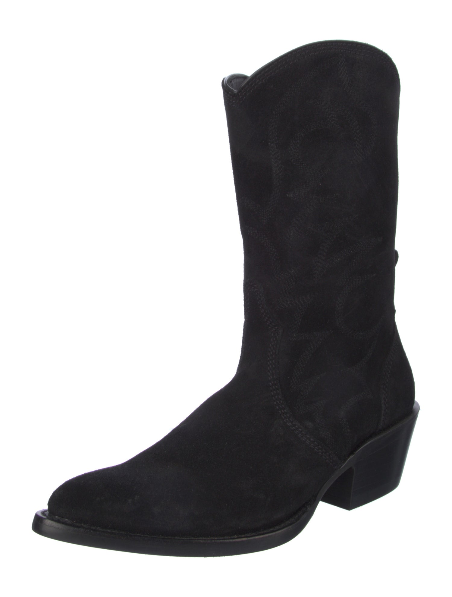 Ash Suede Western Boots