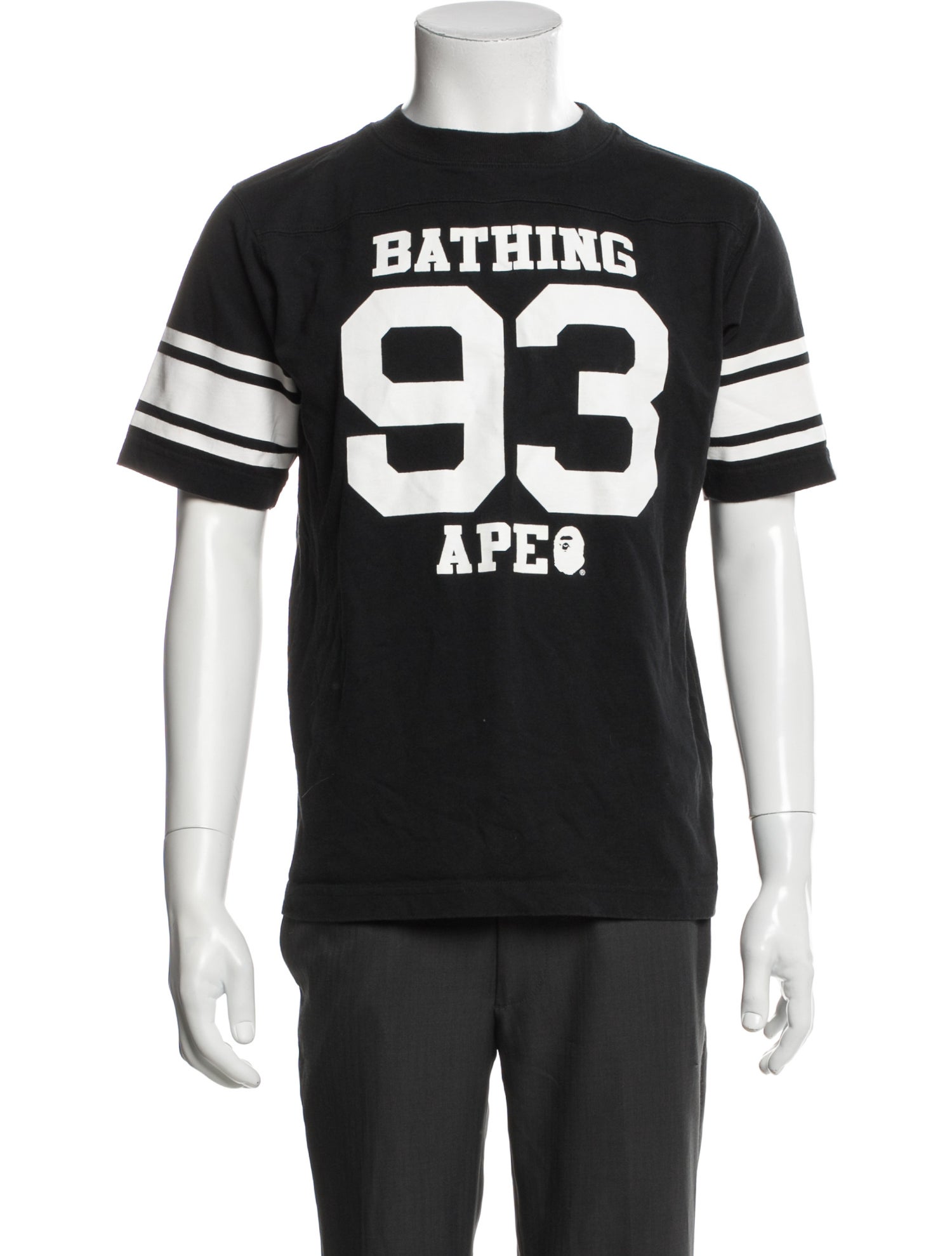 A Bathing Ape x Champion Graphic Print Crew Neck T-Shirt