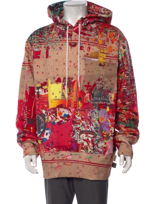 Advisory Board Crystals Printed Crew Neck Hoodie