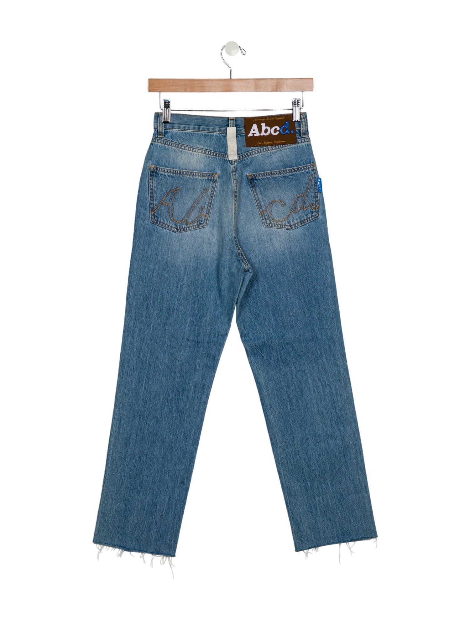 Advisory Board Crystals High-Rise Straight Leg Jeans w/ Tags