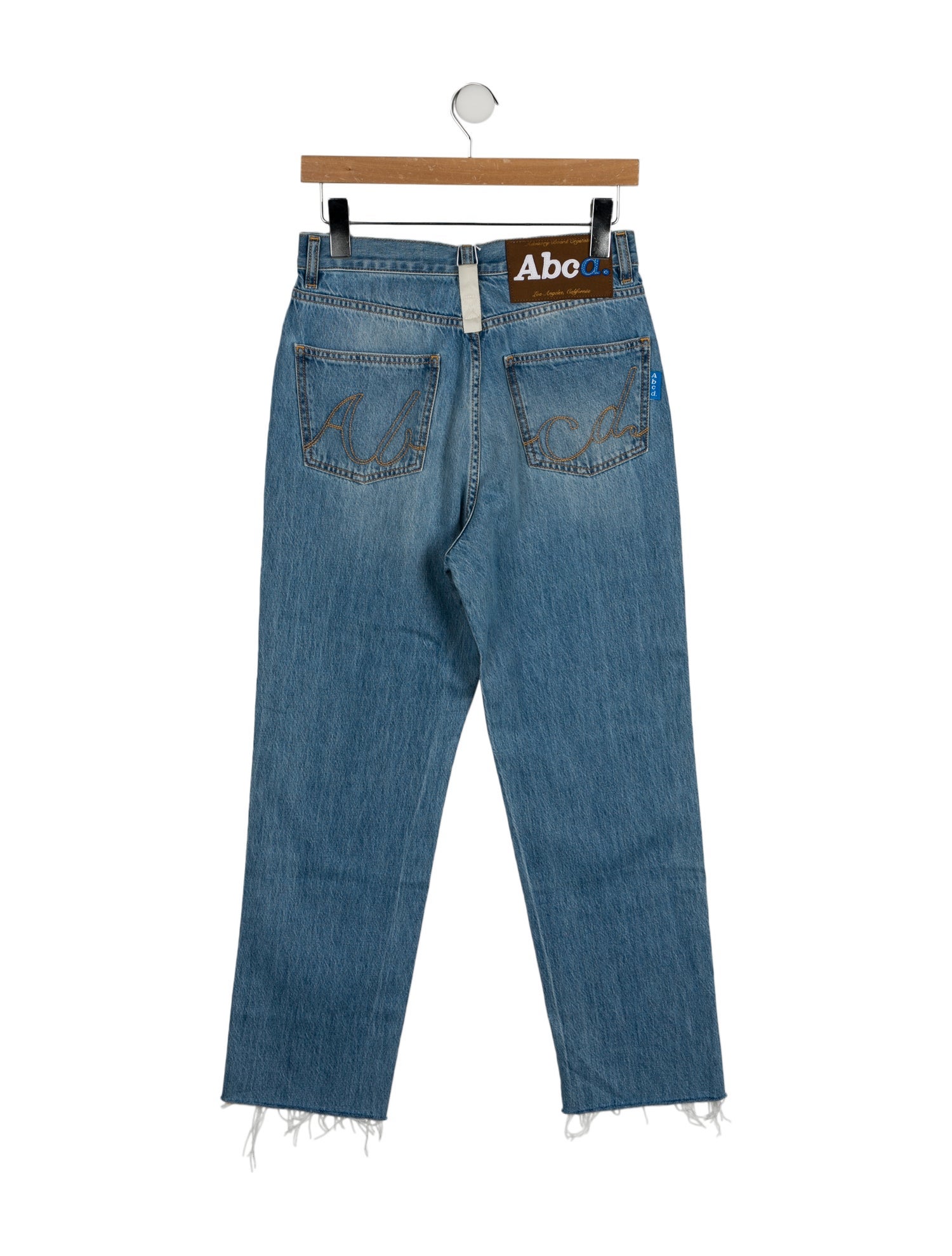 Advisory Board Crystals High-Rise Straight Leg Jeans w/ Tags