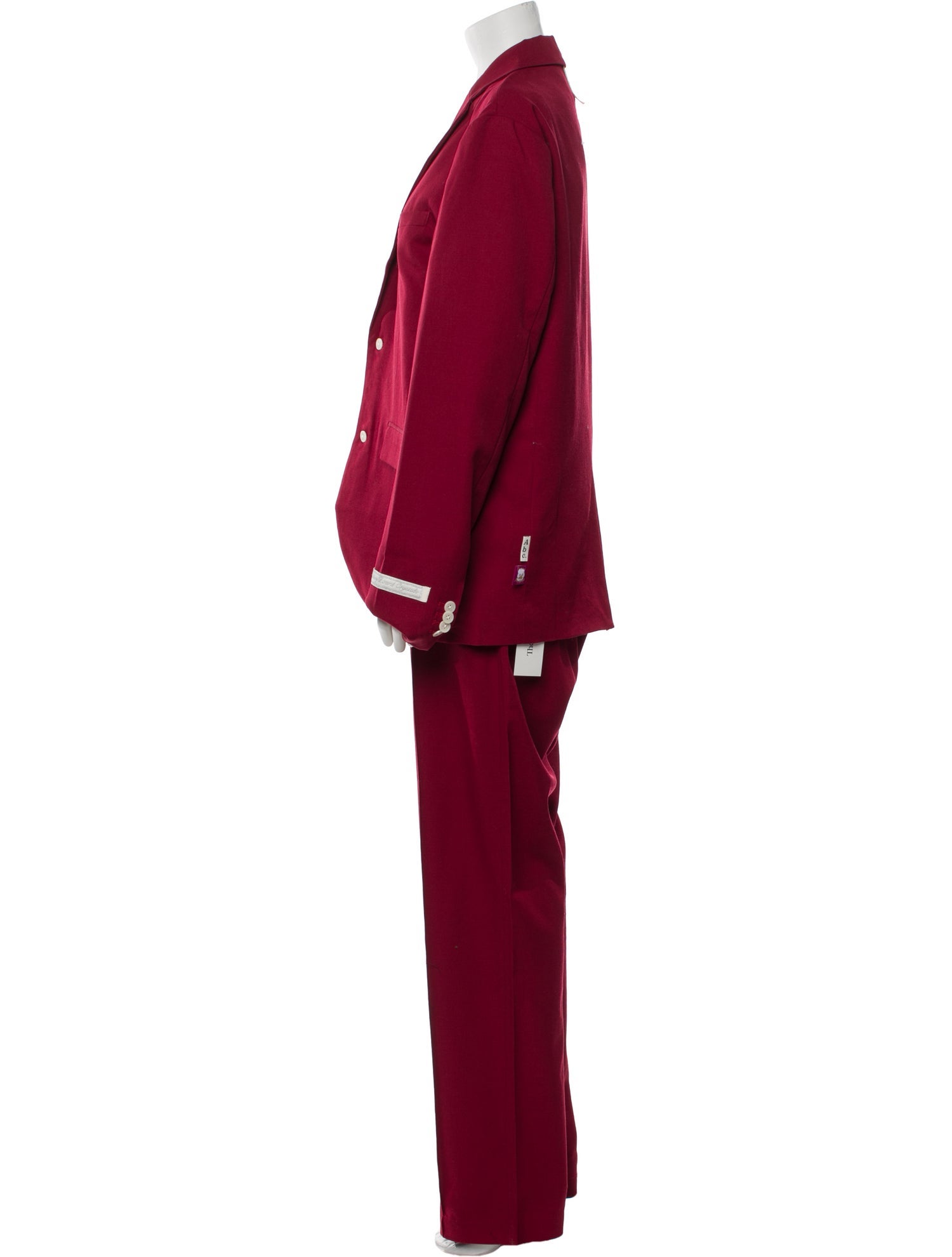 Advisory Board Crystals Wool Pantsuit w/ Tags