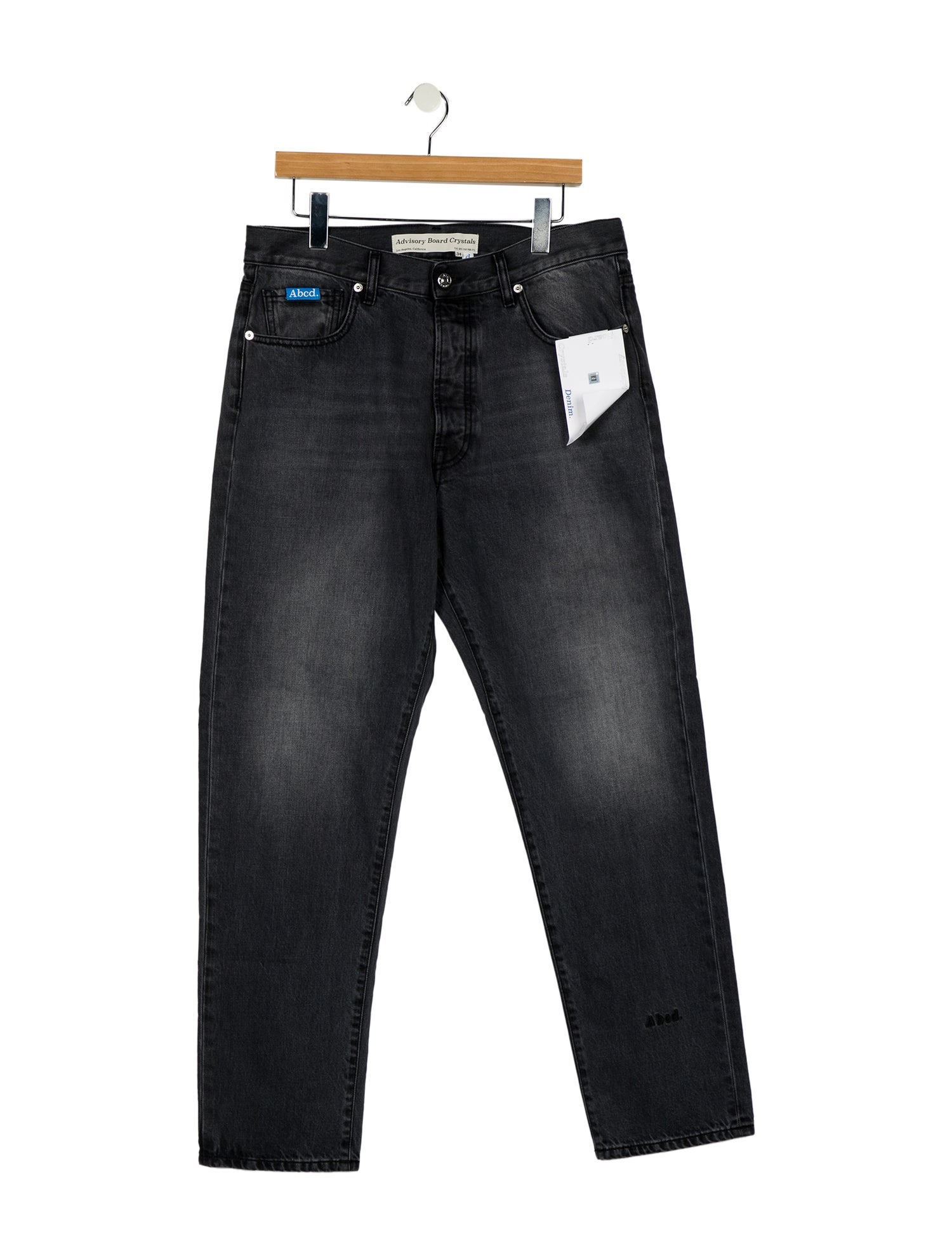 Advisory Board Crystals High-Rise Straight Leg Jeans