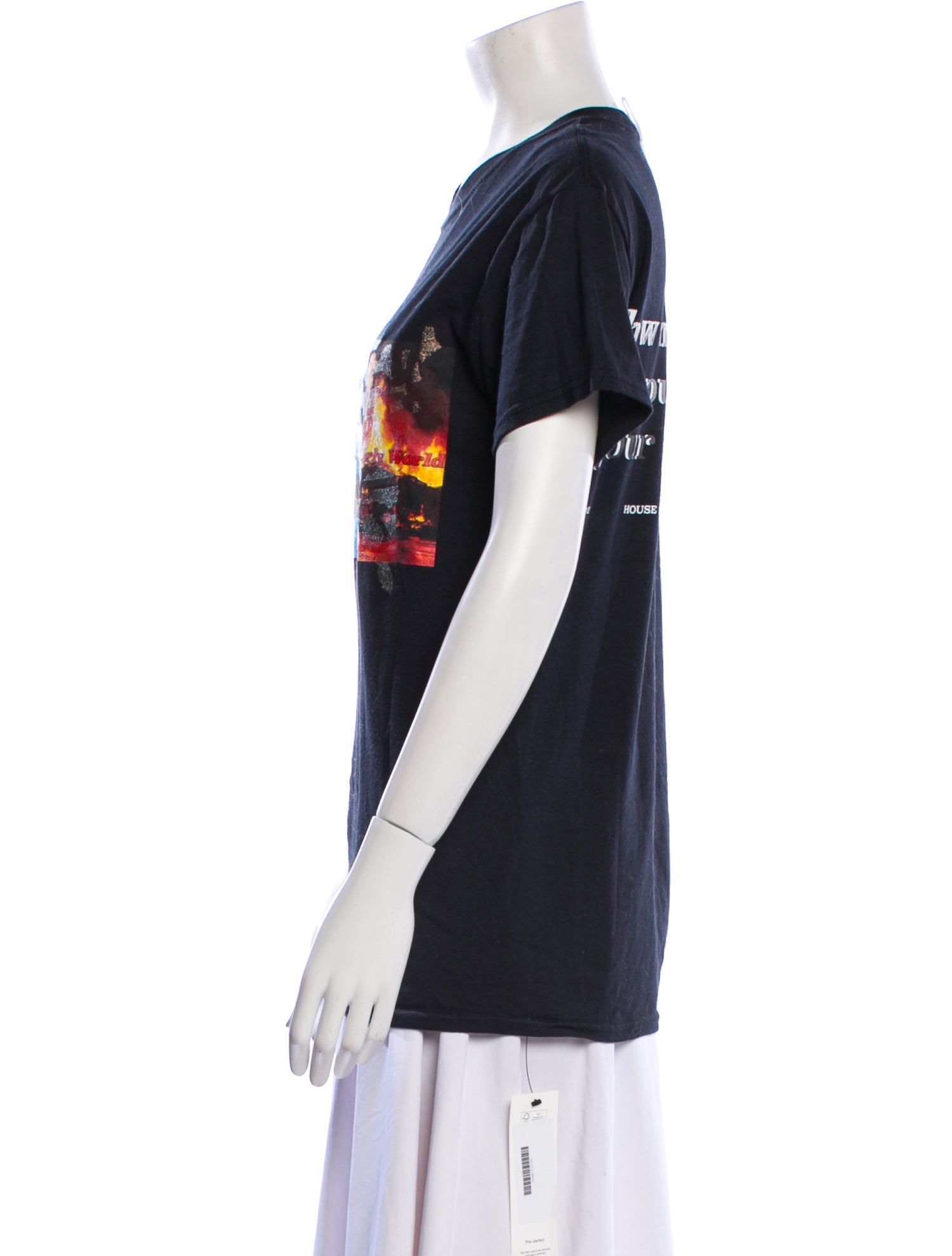 Advisory Board Crystals Graphic Print Crew Neck T-Shirt