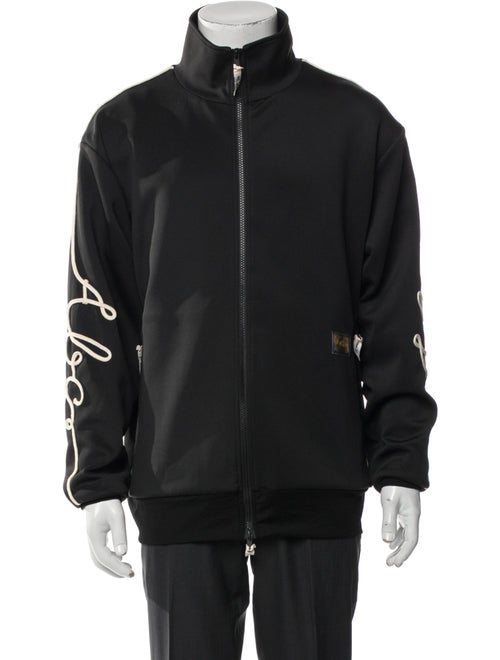 Advisory Board Crystals Graphic Print Windbreaker