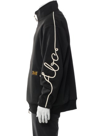 Advisory Board Crystals Graphic Print Windbreaker