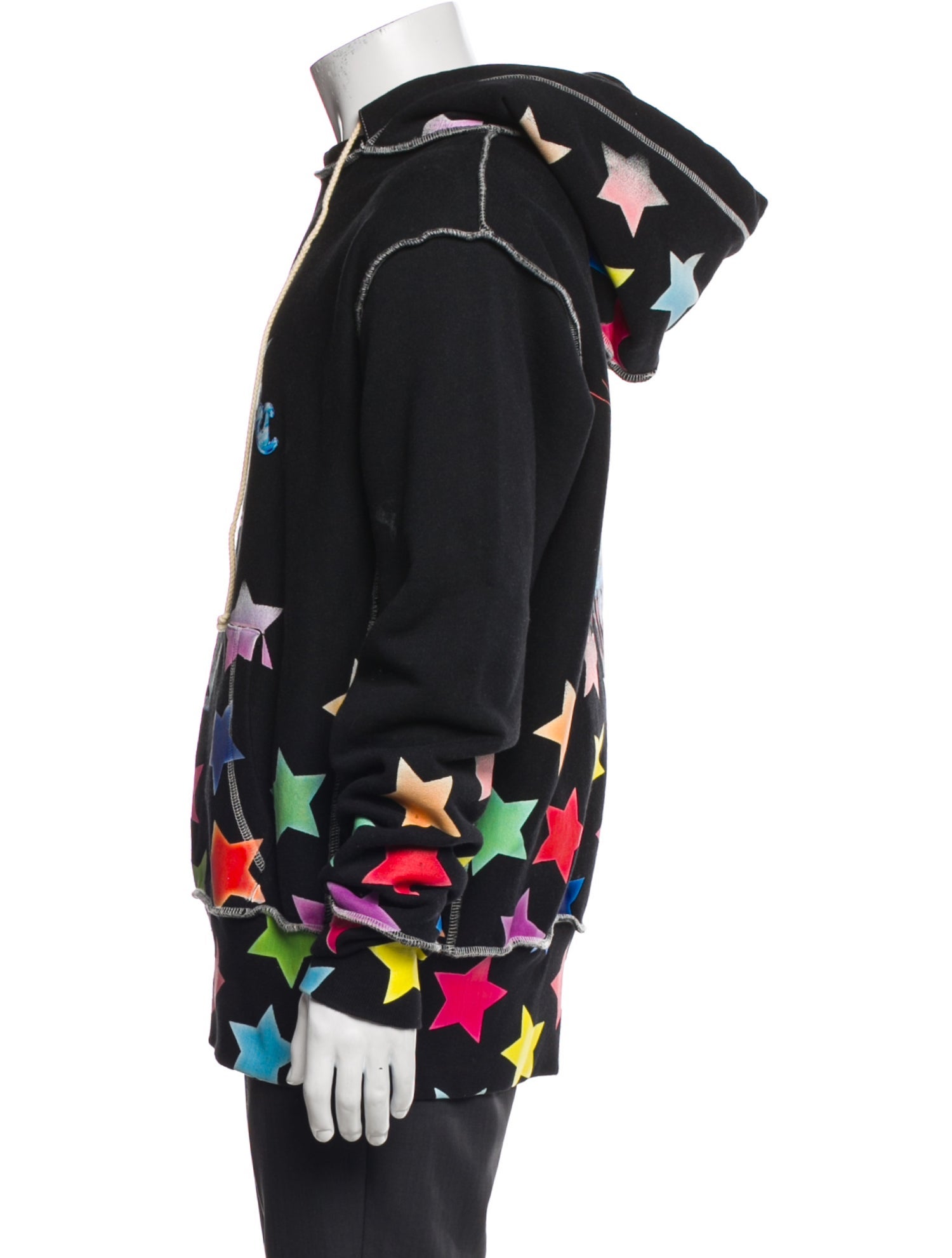 Advisory Board Crystals Graphic Print Crew Neck Hoodie