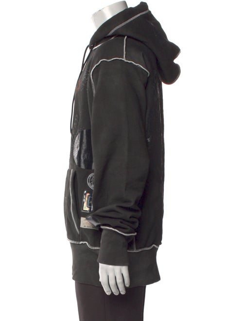 Advisory Board Crystals Graphic Print Crew Neck Hoodie