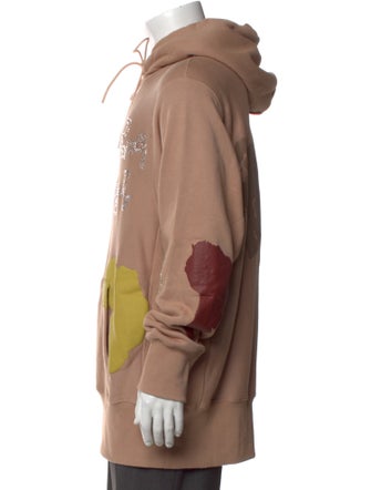 Advisory Board Crystals Graphic Print Crew Neck Hoodie