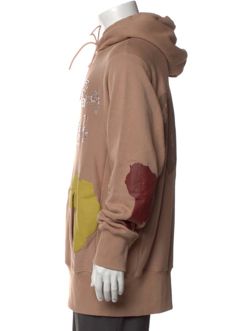 Advisory Board Crystals Graphic Print Crew Neck Hoodie