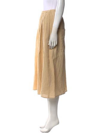 Apuntob Linen Wide Leg Pants