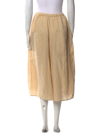 Apuntob Linen Wide Leg Pants