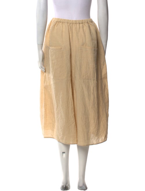 Apuntob Linen Wide Leg Pants