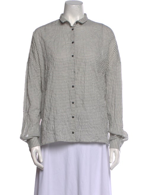 Apuntob Long Sleeve Button-Up Top