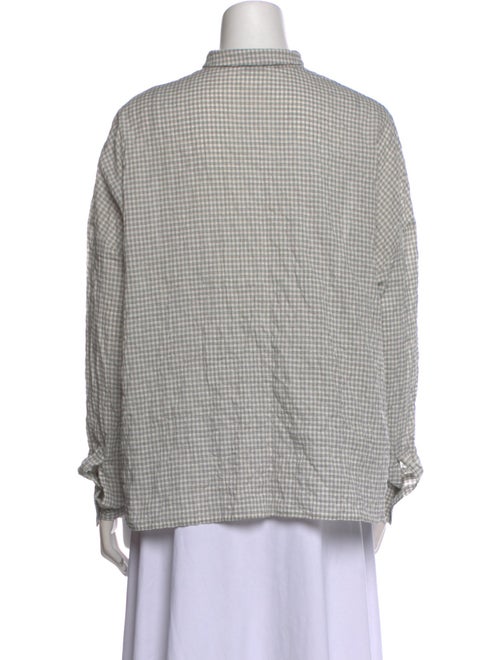 Apuntob Long Sleeve Button-Up Top