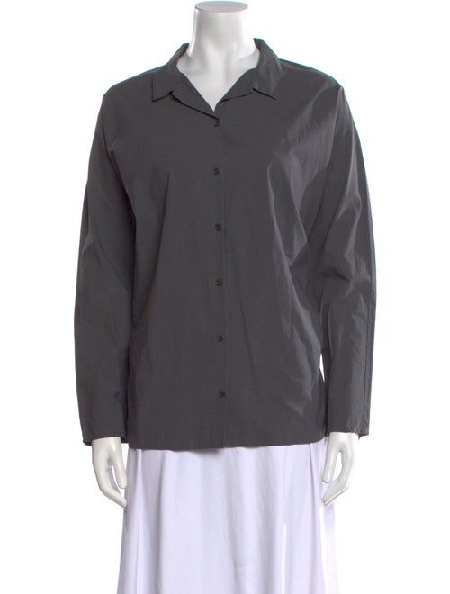 Apuntob Long Sleeve Button-Up Top