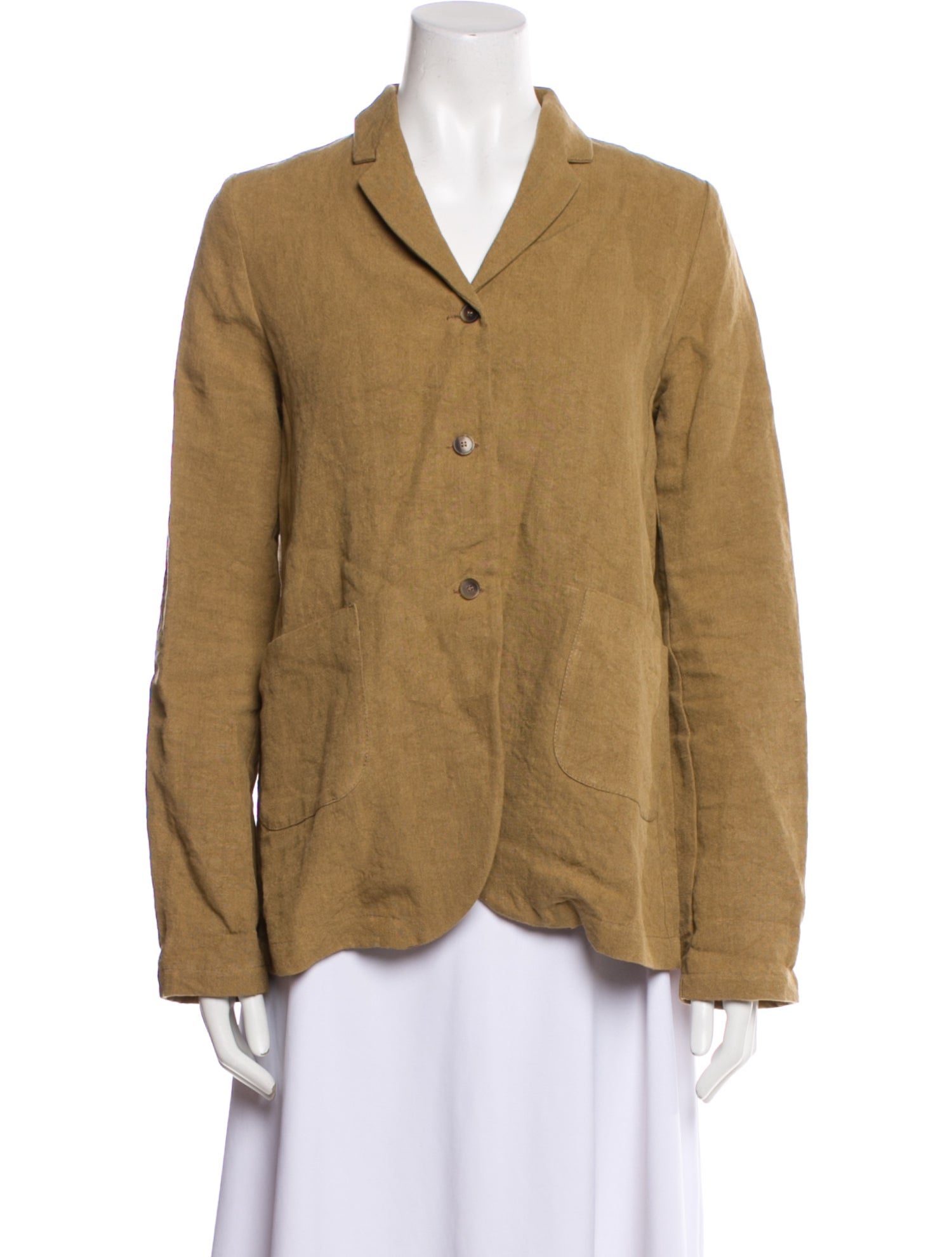 Apuntob Linen Blazer