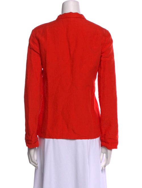 Apuntob Linen Long Sleeve Button-Up Top