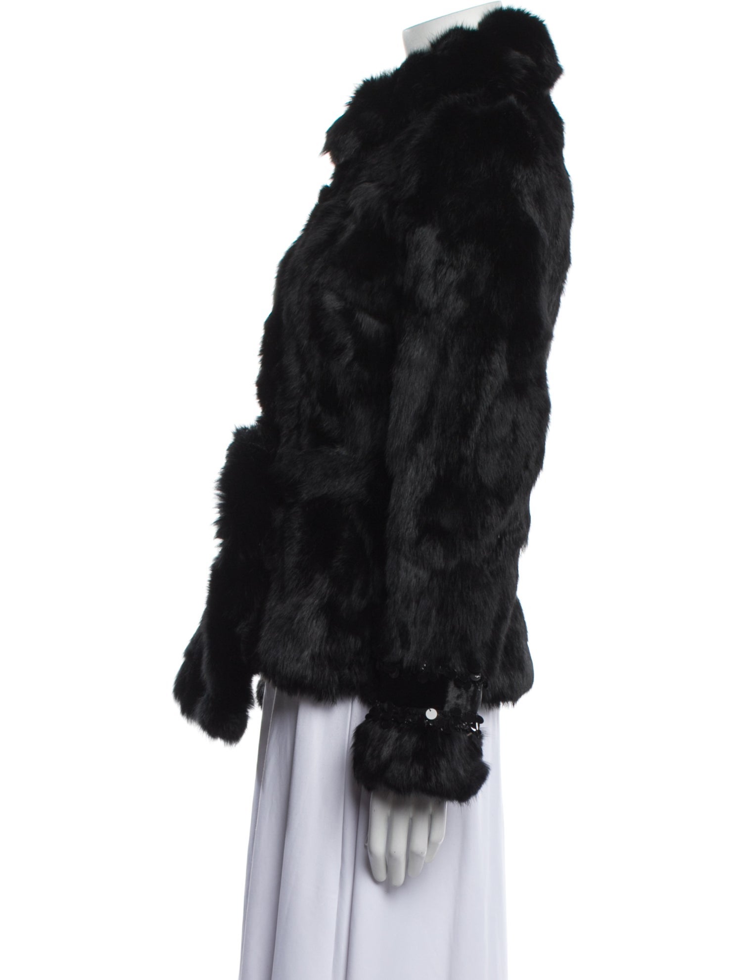 ABS by Allen Schwartz Fur Jacket w/ Tags