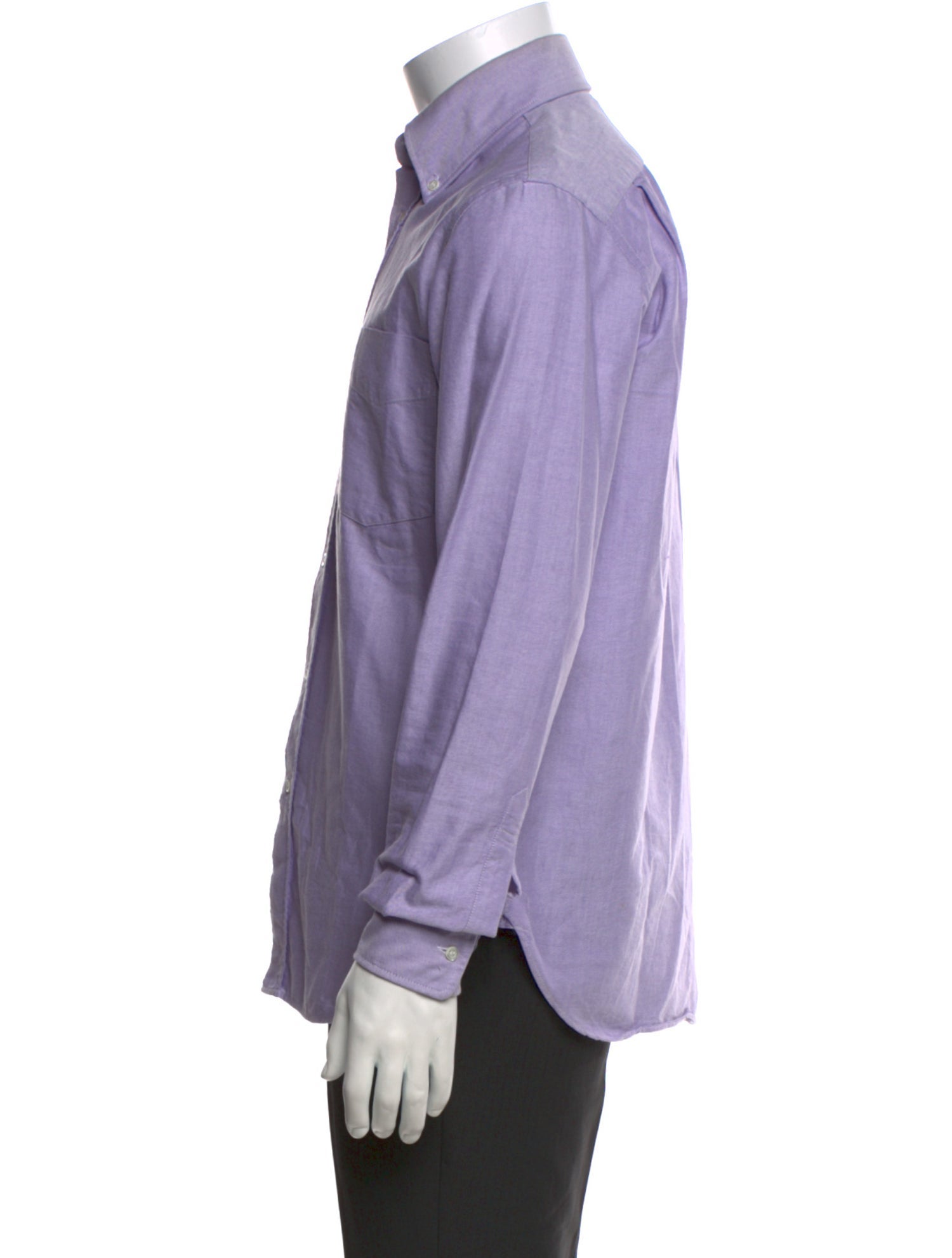 Aspesi Blu Long Sleeve Dress Shirt