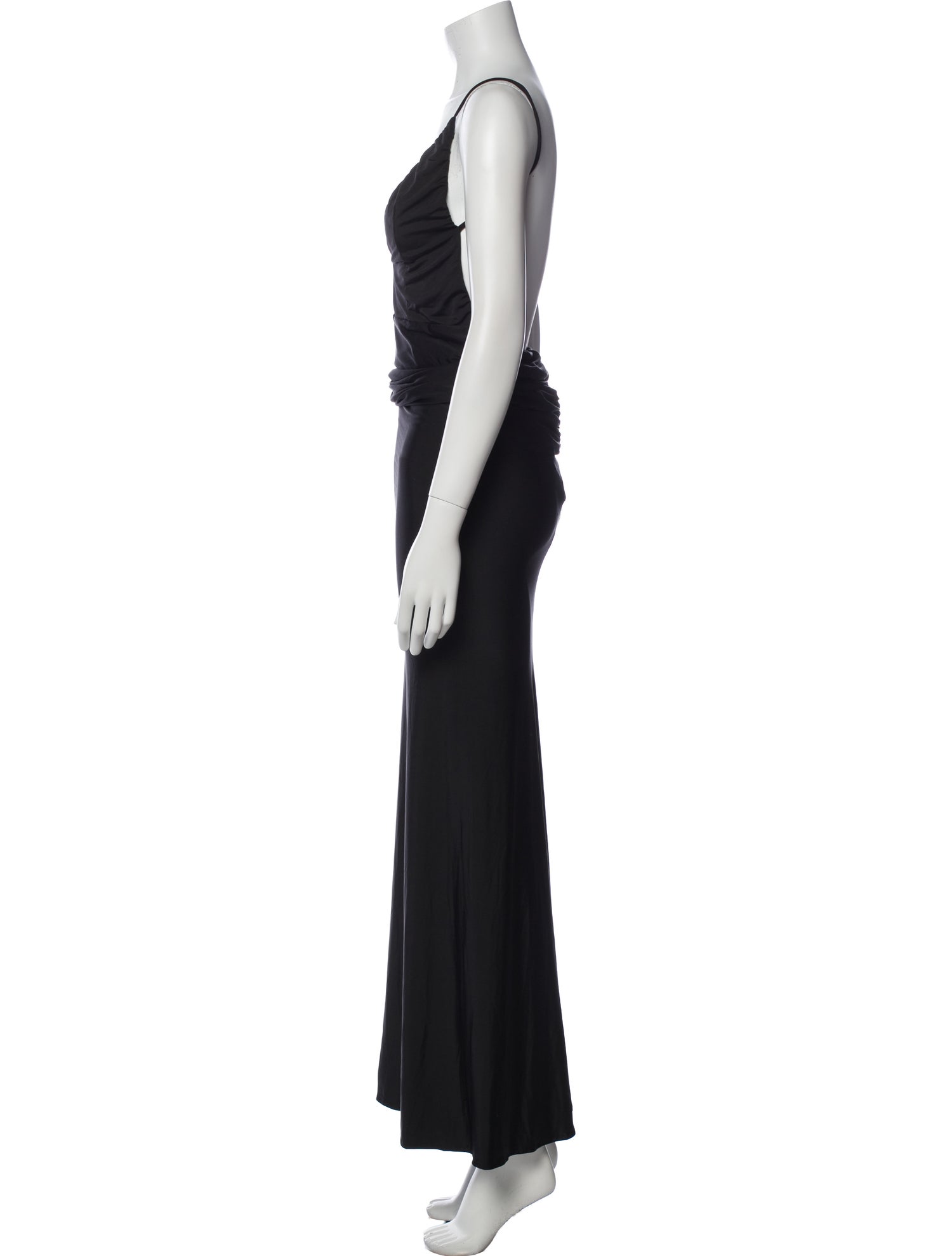 ABYSS BY ABBY V-Neck Long Dress