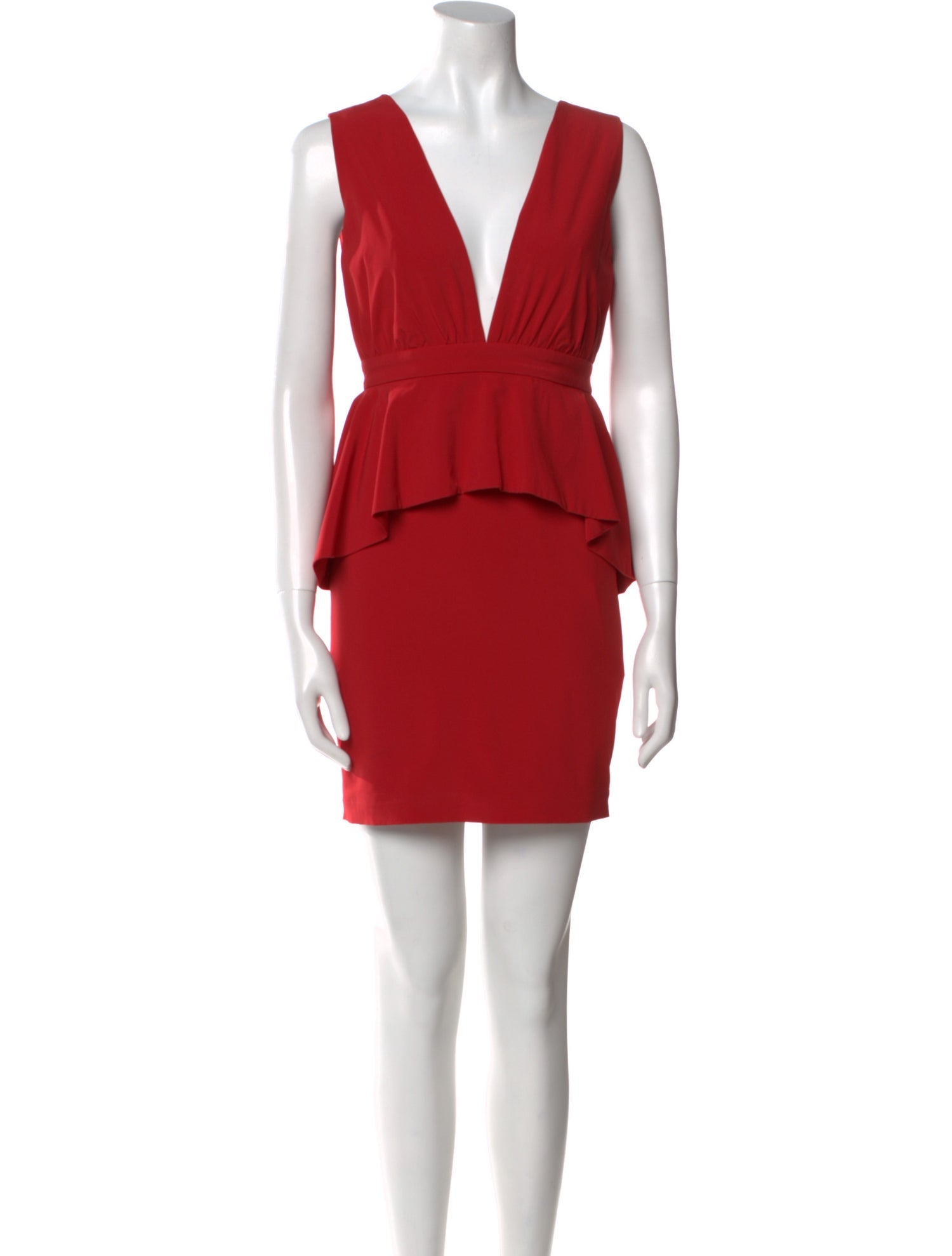 ABYSS BY ABBY V-Neck Mini Dress