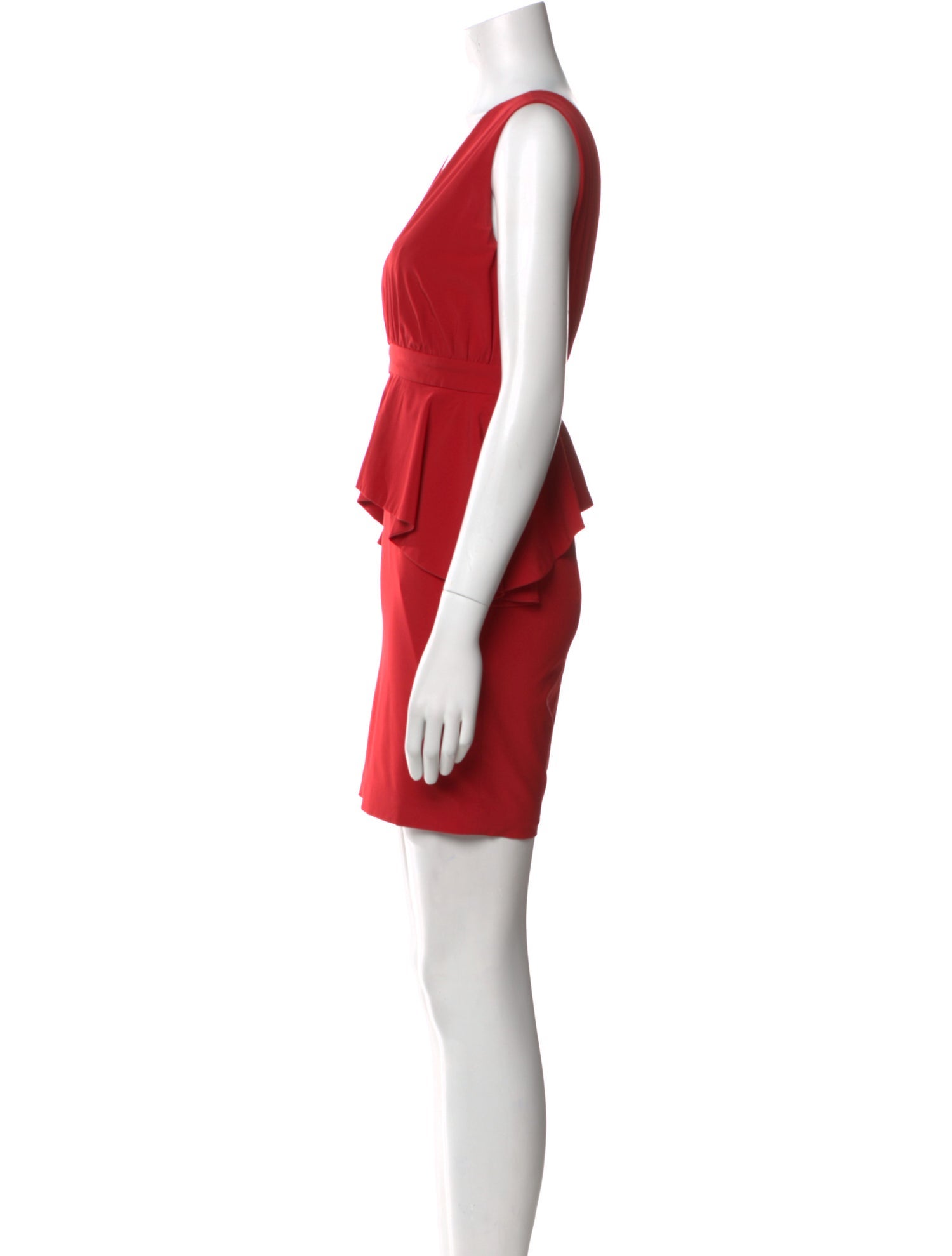 ABYSS BY ABBY V-Neck Mini Dress