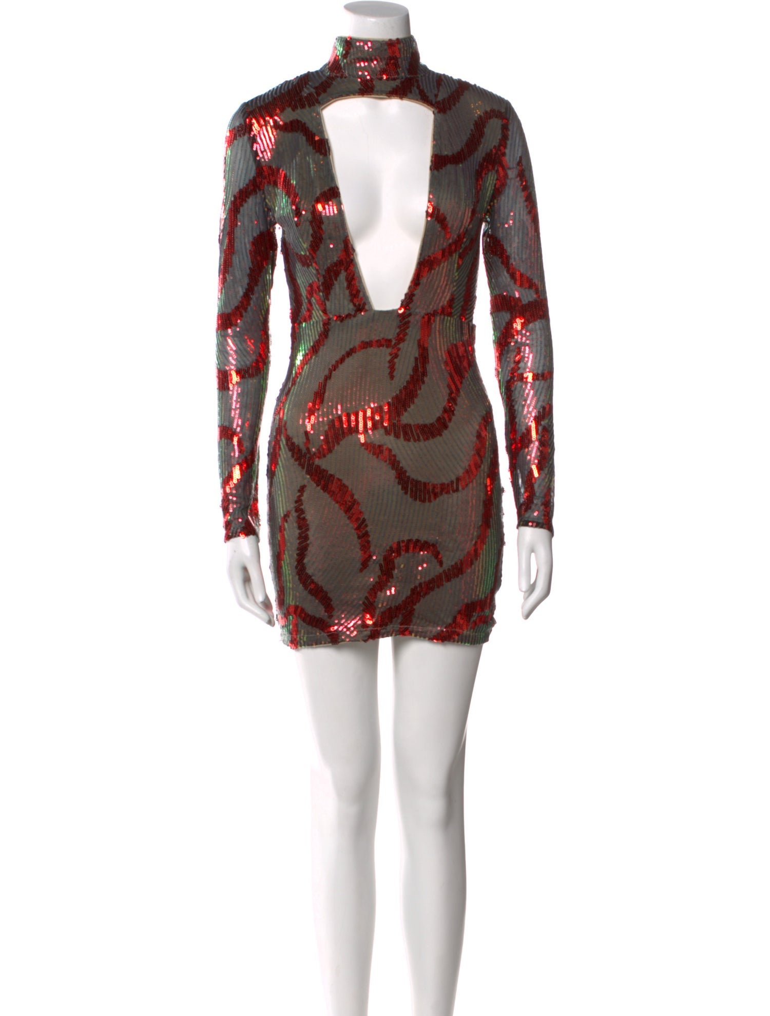 ABYSS BY ABBY Nylon Mini Dress