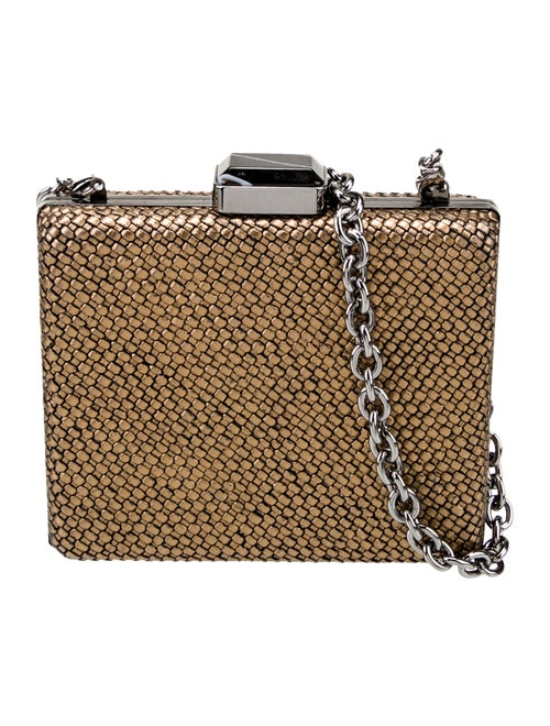 Alexandra Clancy Leather Minaudière