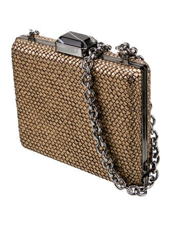 Alexandra Clancy Leather Minaudière