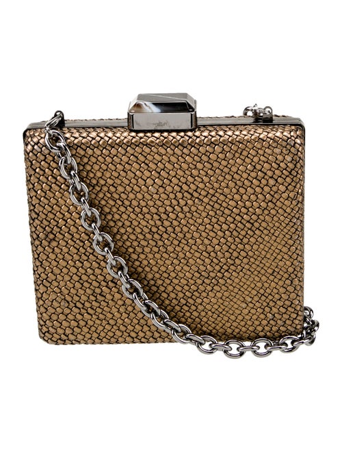 Alexandra Clancy Leather Minaudière