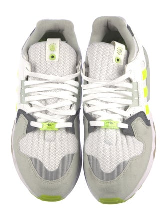 adidas Consortium x Footpatrol x Juice Suede Printed Athletic Sneakers