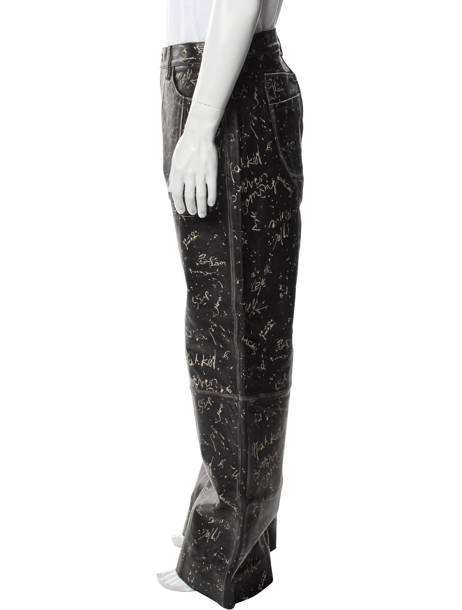 Achilles Ion Gabriel Graphic Print Pants w/ Tags