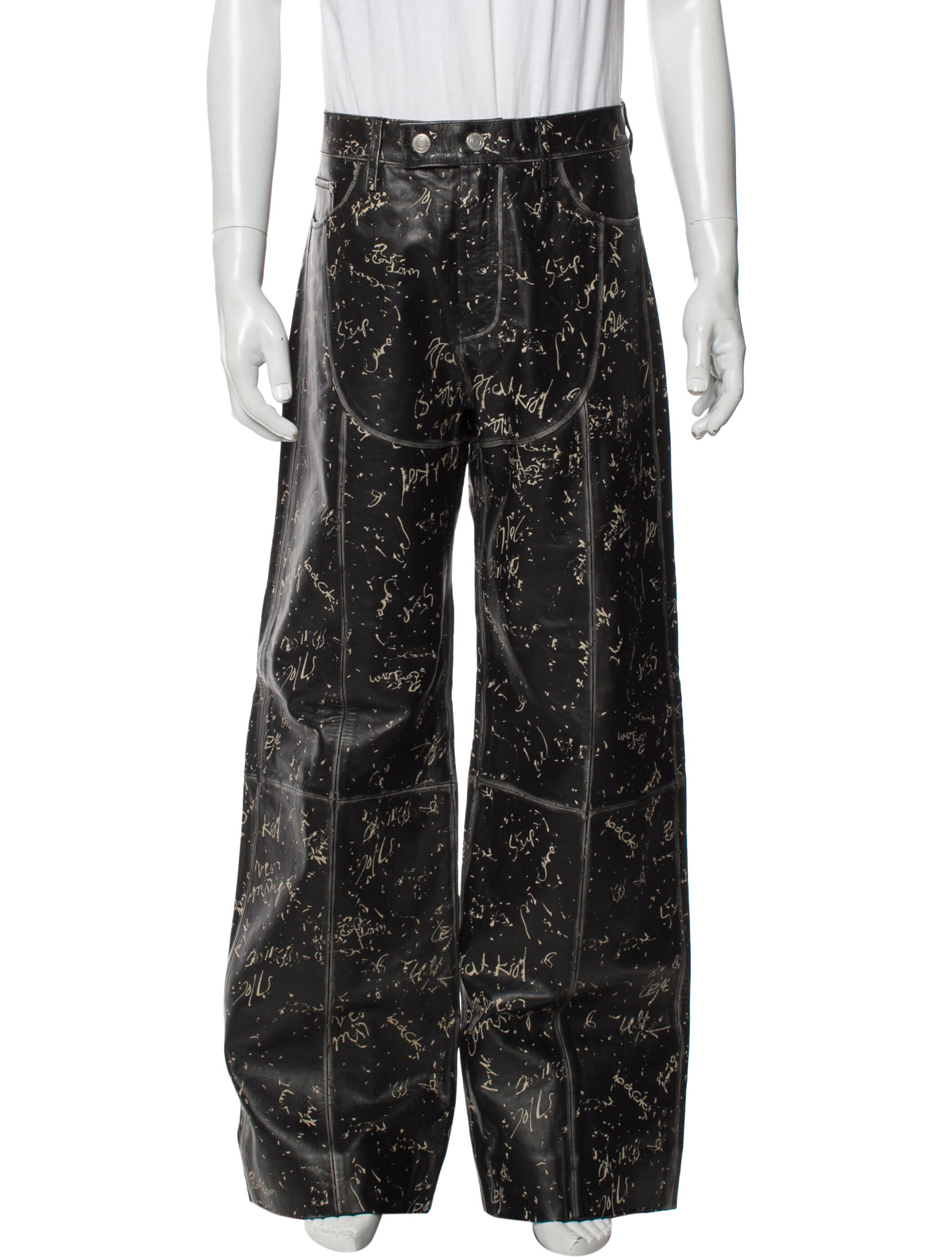 Achilles Ion Gabriel Leather Pants w/ Tags