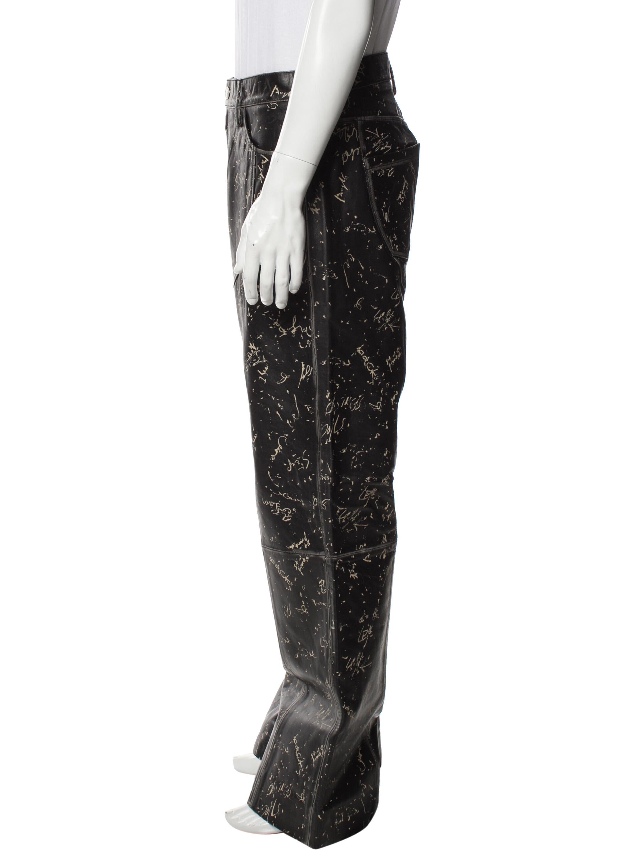 Achilles Ion Gabriel Leather Pants w/ Tags