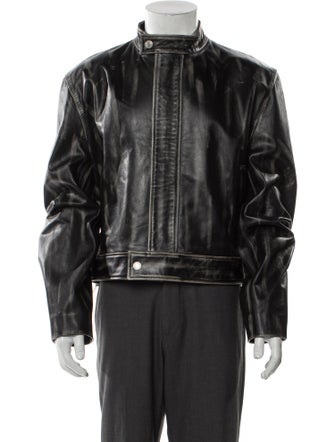 Achilles Ion Gabriel Leather Moto Jacket
