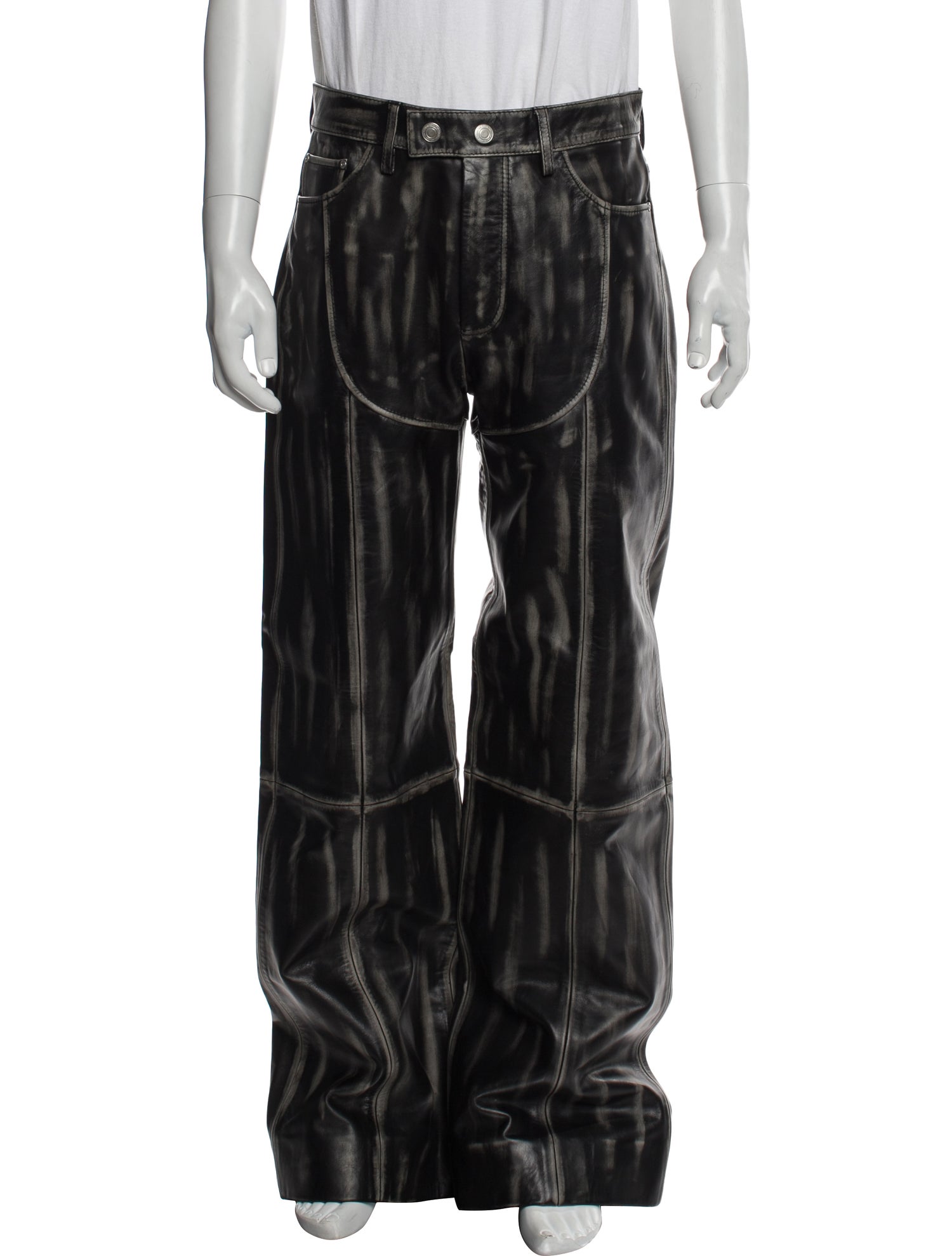 Achilles Ion Gabriel Calf Leather Pants