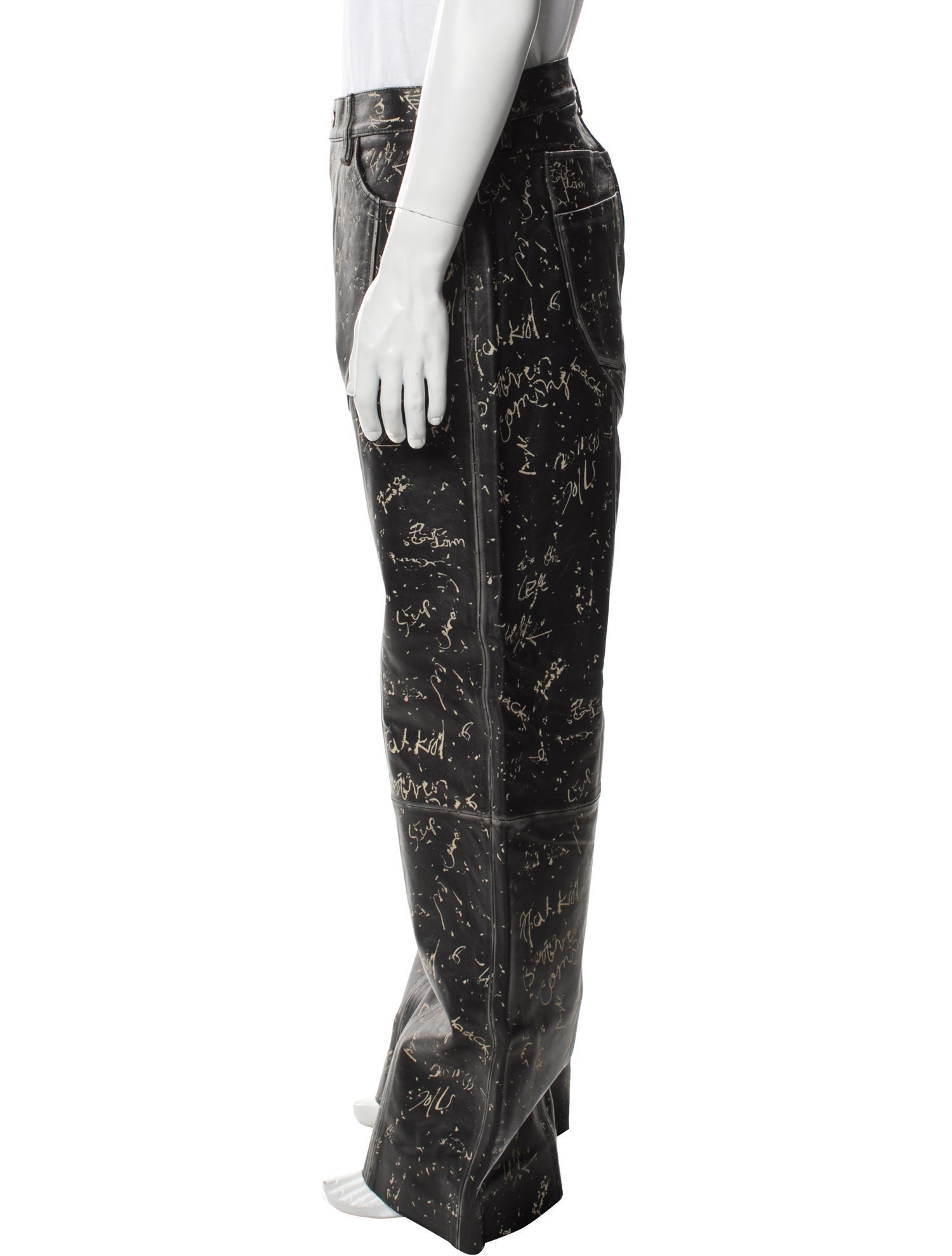 Achilles Ion Gabriel Graphic Print Pants w/ Tags